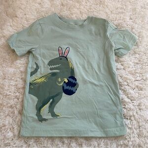 Carter’s 5T Kids Spring Easter Dinosaur Mint Green T-Shirt